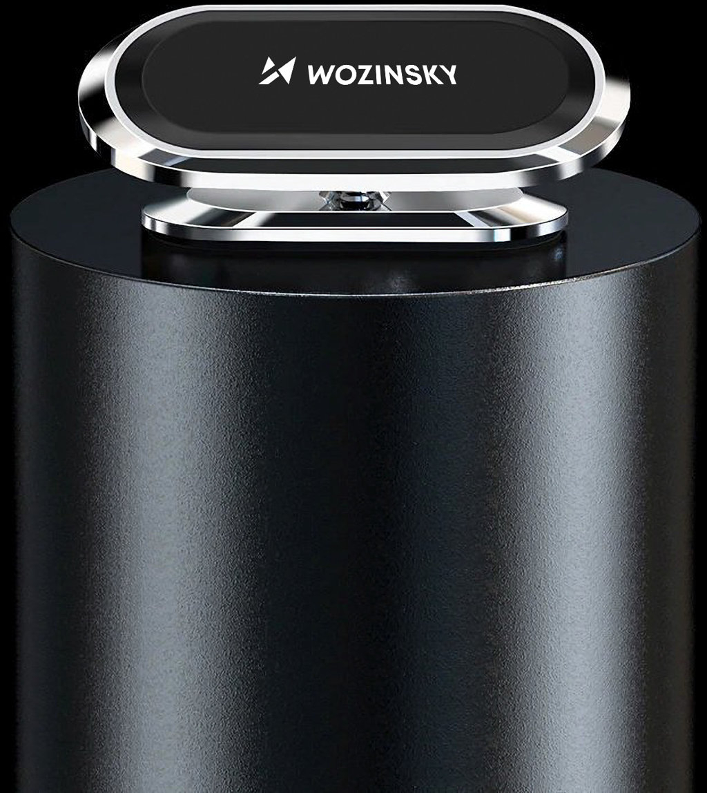 Wozinsky Self-adhesive Magnetic 360 Car Dashboard Mount Silver (WMH-06)