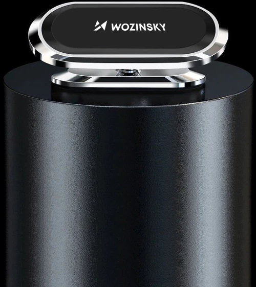Wozinsky Self-adhesive Magnetic 360 Car Dashboard Mount Silver (WMH-06)