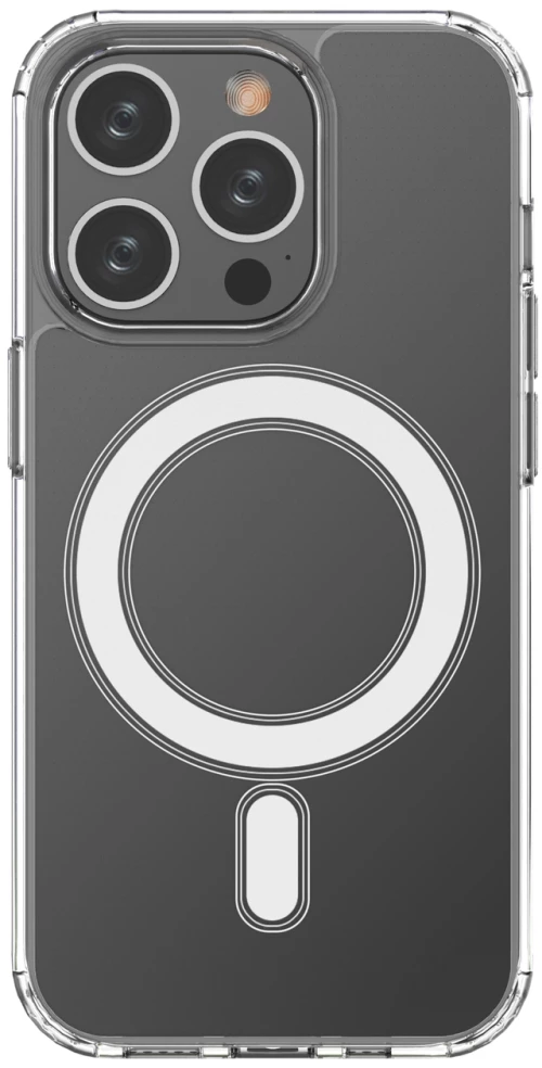 MagSafe Magnetic Case for iPhone 15 Pro Max Clear Magnetic Case - transparent