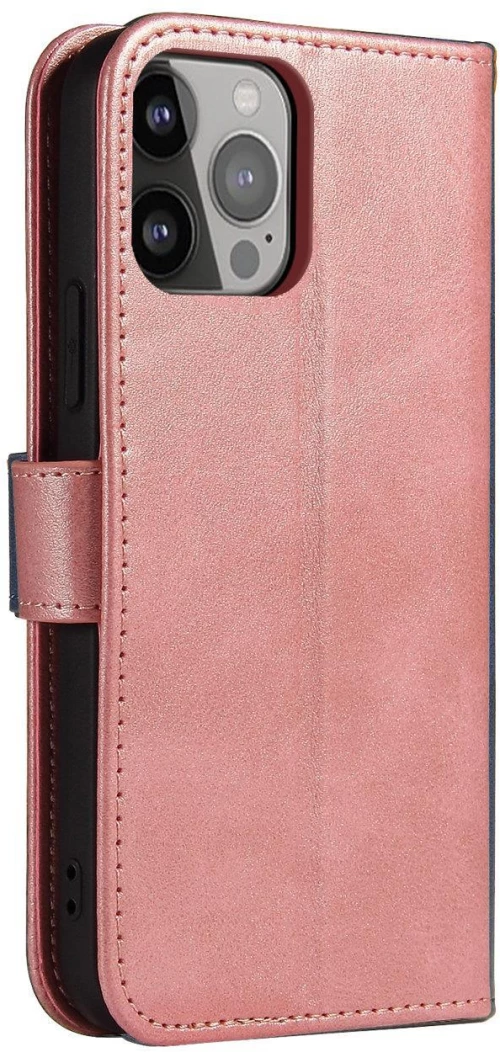 Magnet Case Cover for Xiaomi Redmi Note 12 5G / Poco X5 5G Cover Flip Wallet Stand Pink