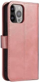 Magnet Case Cover for Xiaomi Redmi Note 12 5G / Poco X5 5G Cover Flip Wallet Stand Pink