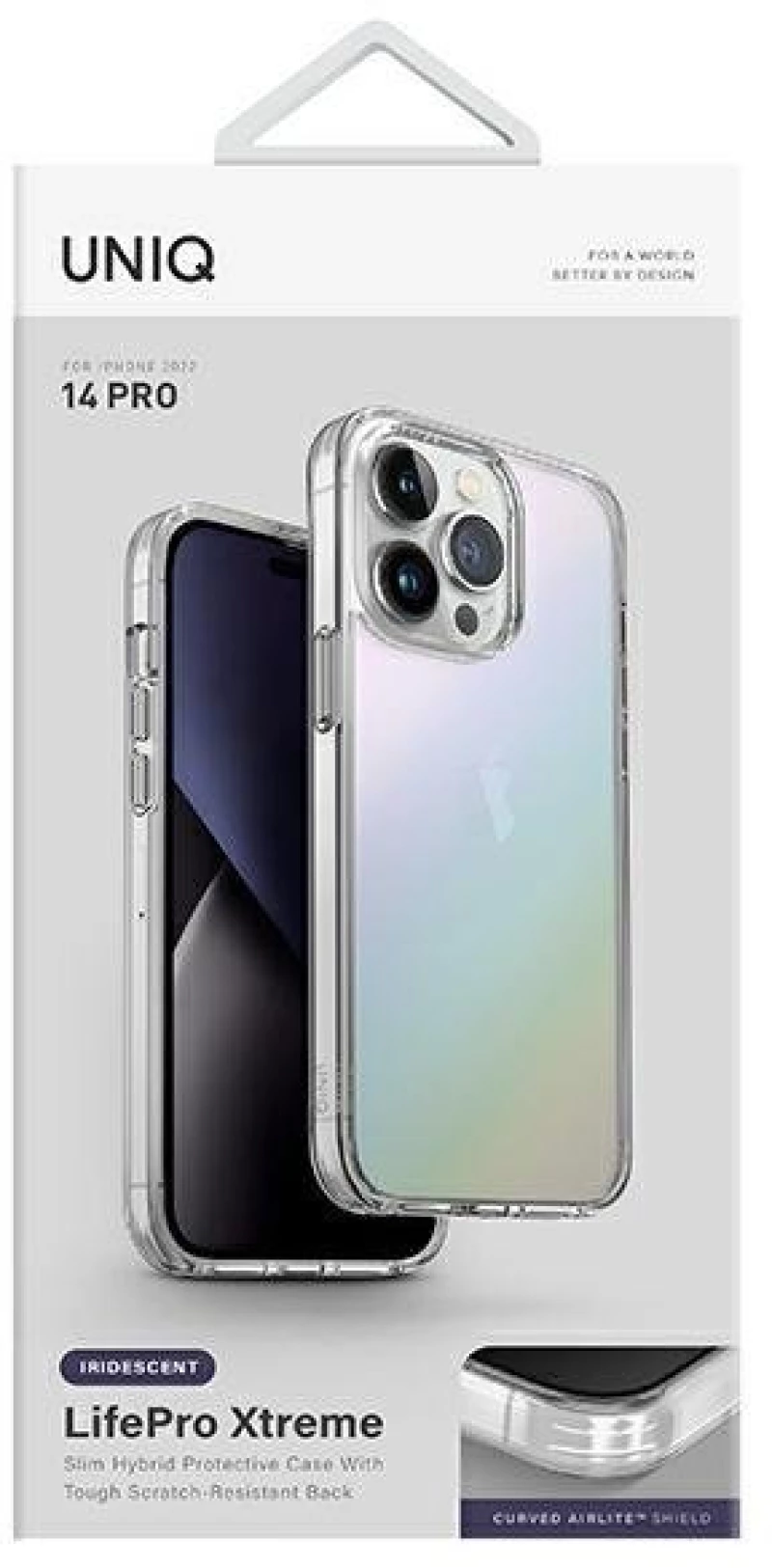 Uniq case LifePro Xtreme iPhone 14 Pro 6.1 "opal / iridescent