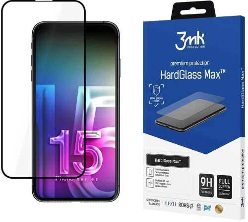 Apple iPhone 15 Pro Max - 3mk HardGlass Max™