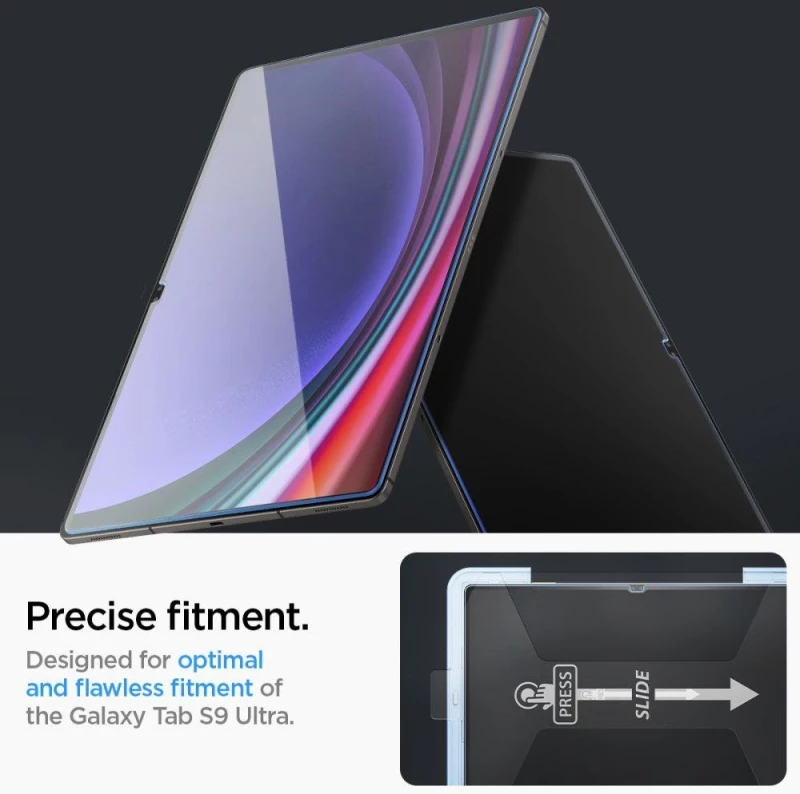 TEMPERED GLASS Spigen GLAS.TR "EZ FIT" GALAXY TAB S9 ULTRA 14.6 X910 / X916B CLEAR