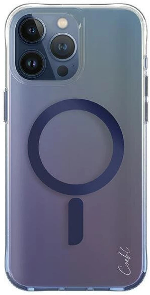 Uniq case Coehl Dazze iPhone 15 Pro Max 6.7" Magnetic Charging blue/azure blue