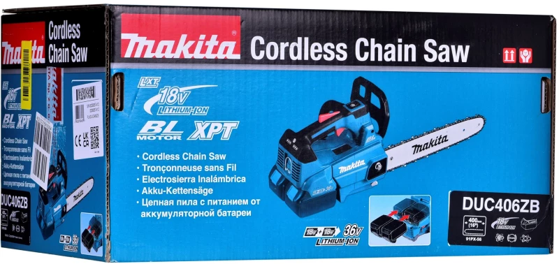 Makita DUC406ZB chainsaw Green