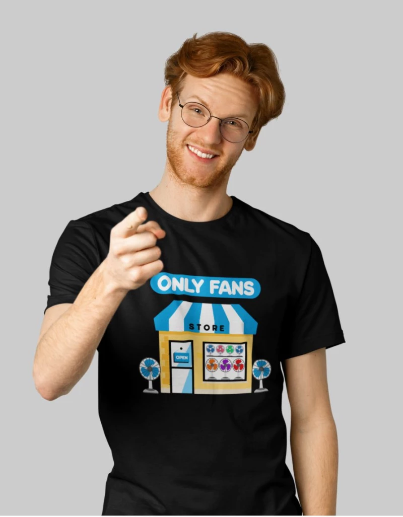 Only fans t-shirt - WHITE