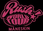Maneskin φούτερ με κουκούλα - WHITE