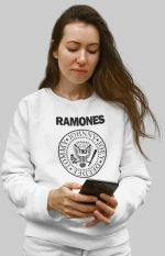 Ramones w φούτερ - BLACK
