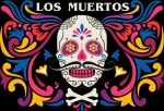 Los Muertos παιδικό Φούτερ - BLACK