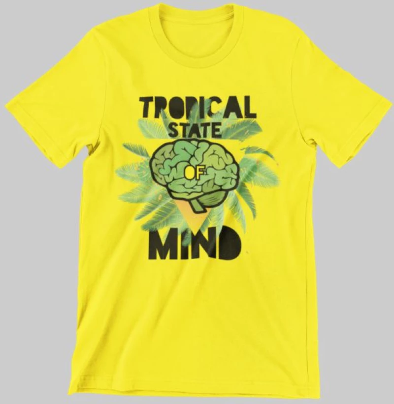 Tropical state of mind παιδικό t-shirt - RED