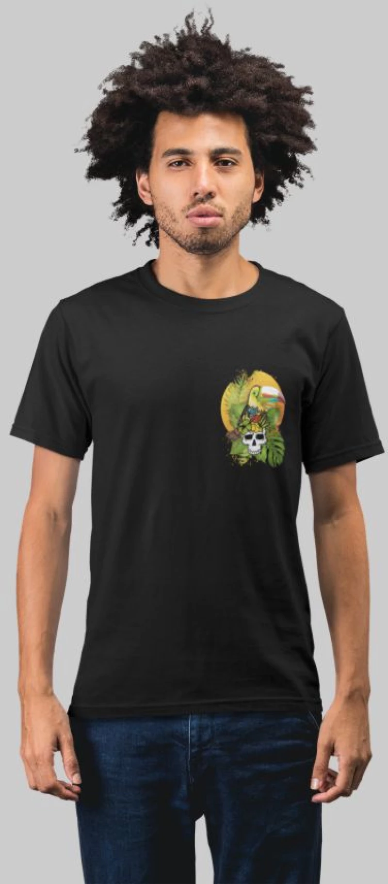Tropical vibes t-shirt - PINK