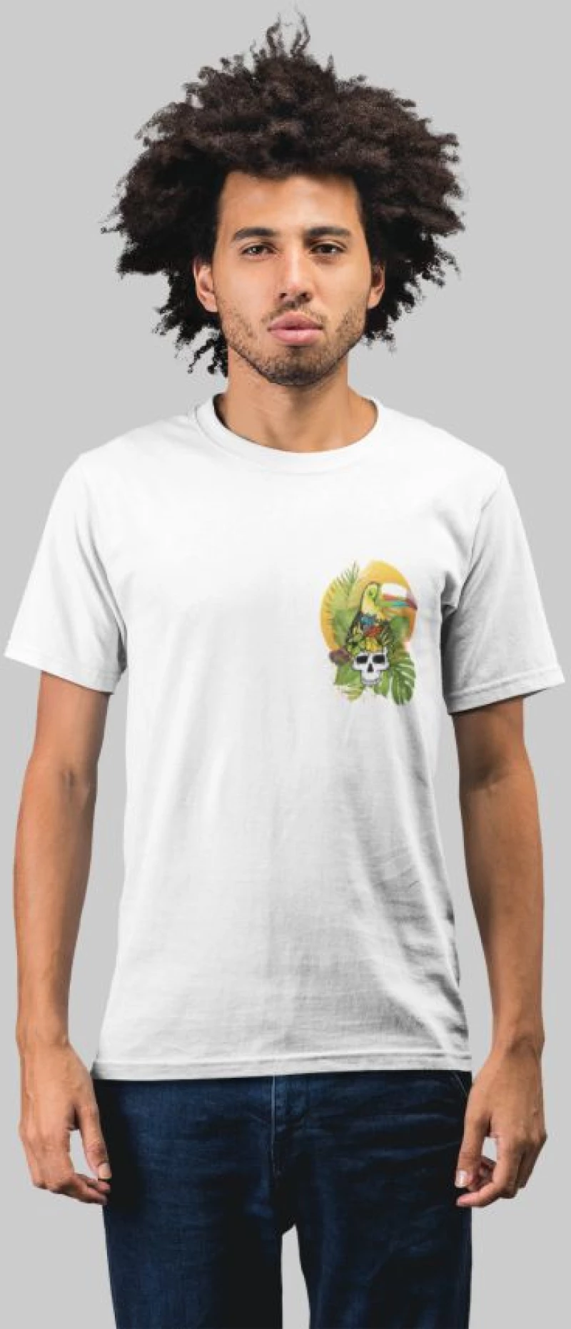 Tropical vibes t-shirt - PINK