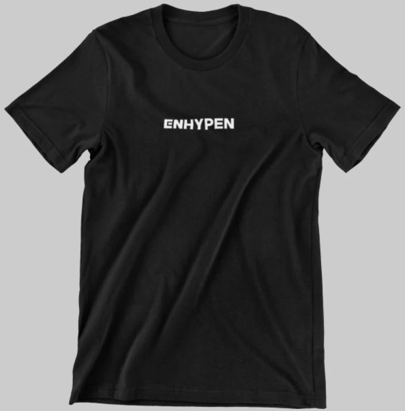 Enhypen Παιδικό T-shirt - BLACK