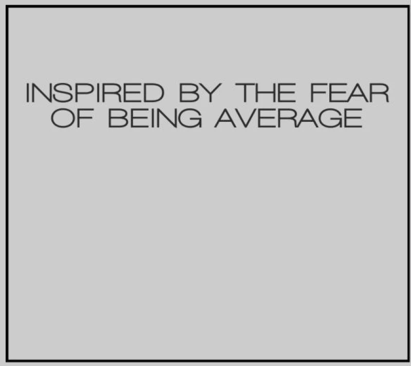 Inspired by the fear W Φούτερ - BLACK