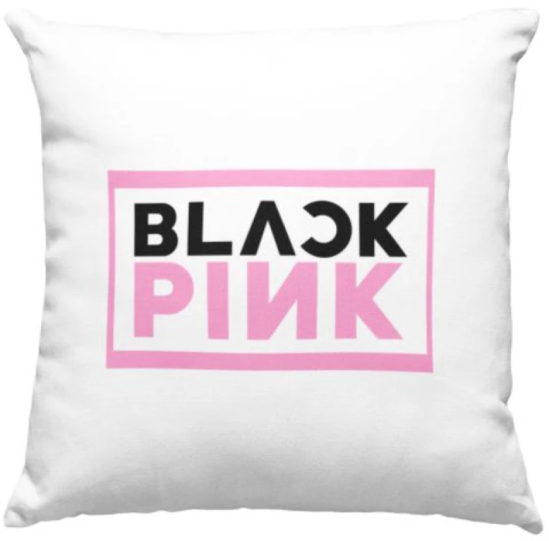Μαξίλαρι Black Pink 40*40 -Color Logo