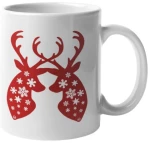Κούπα Christmas Reindeer - White