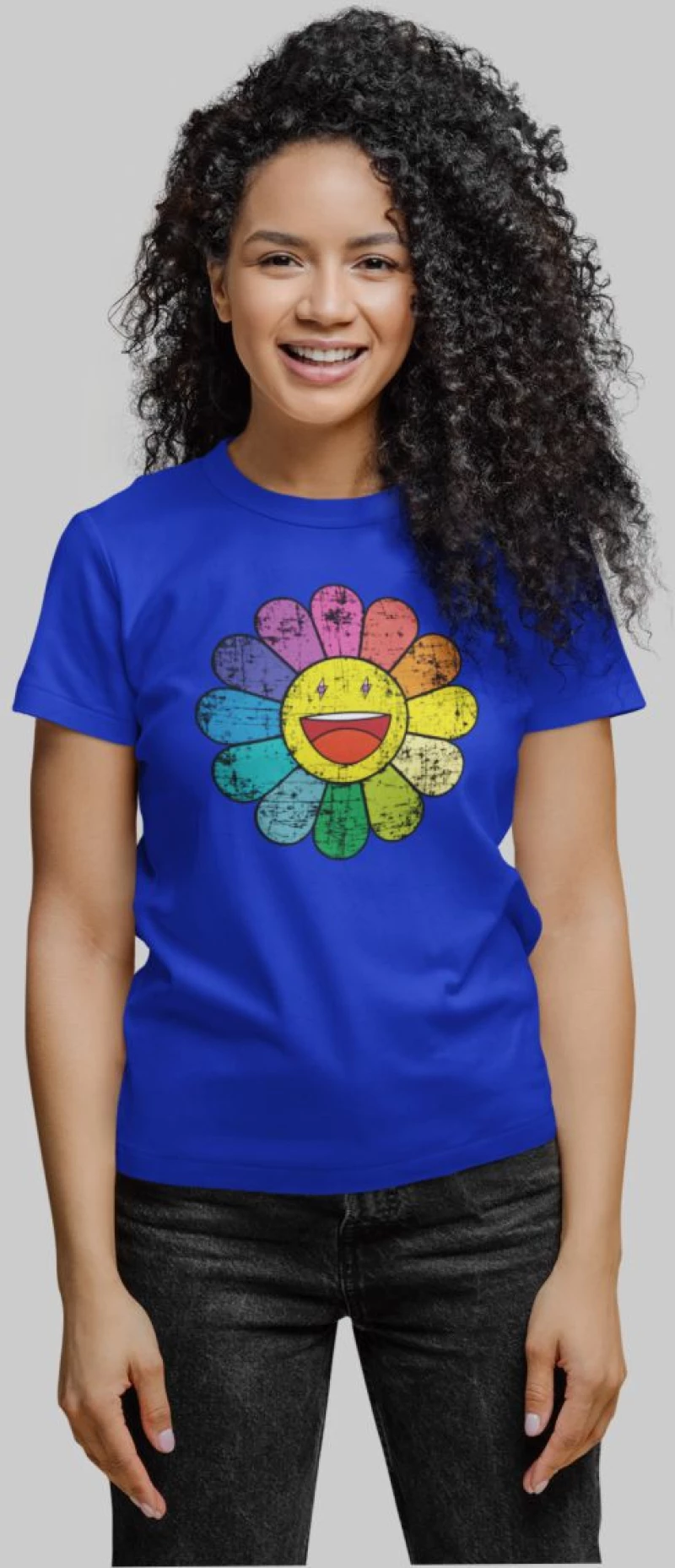 J balvin Flower w t-shirt - APPLE GREEN