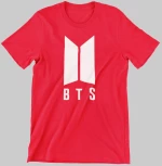 BTS kids T-shirt - RED