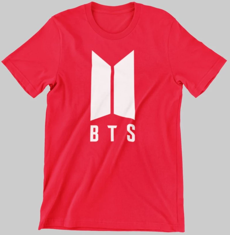 BTS kids T-shirt - RED