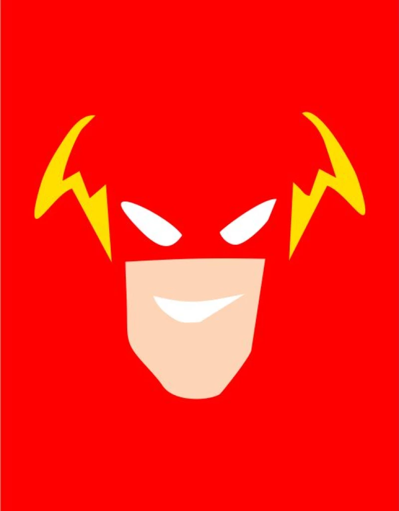 The Flash face kids sweatshirt