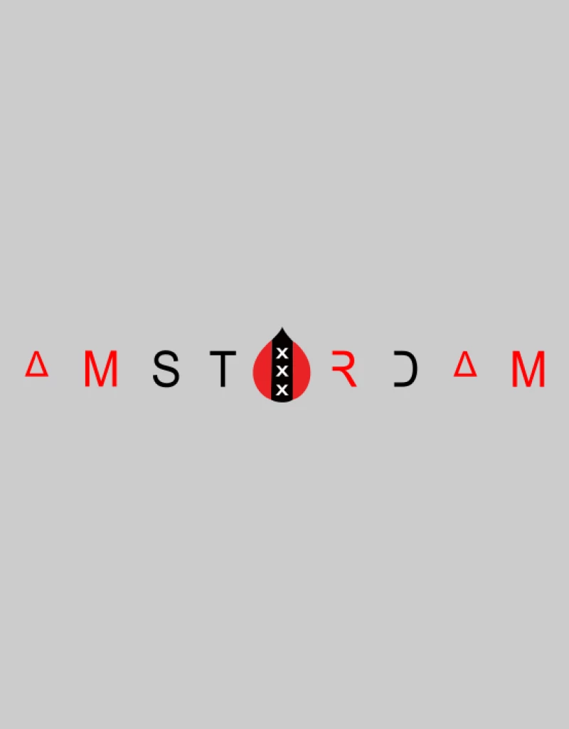 Amsterdam t-shirt λευκό
