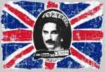 Freddie Mercury God Save The Queen μακρυμάνικο w T-Shirt - BLACK