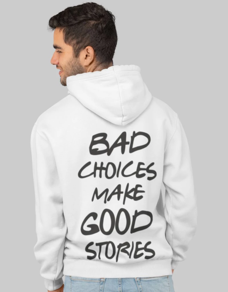 Bad Choices Φούτερ Με Κουκούλα - BLACK