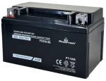 POWERTECH μπαταρία μολύβδου μοτοσυκλέτας PT-1205, 12V 7Ah, AGM, YTX7A-BS