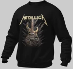 Metalica παιδικό φούτερ - BLACK