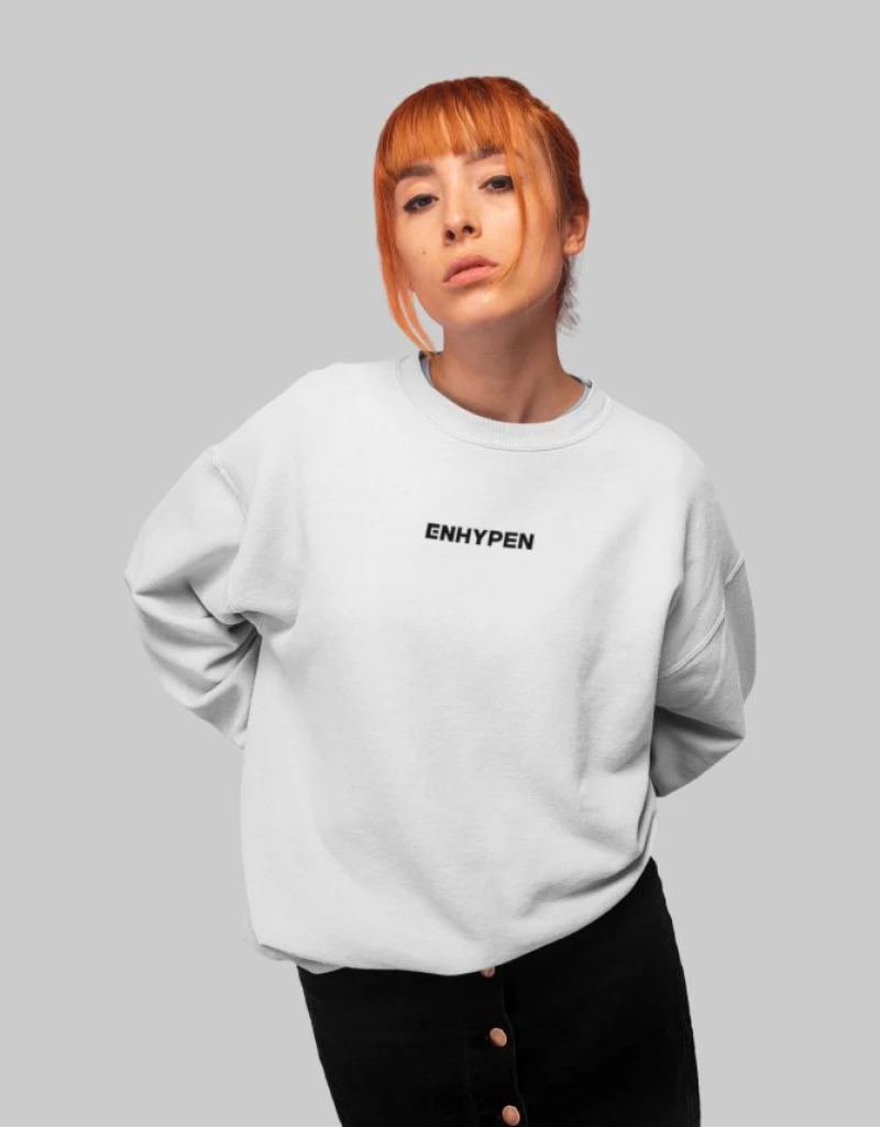 Enhypen W Φούτερ - WHITE