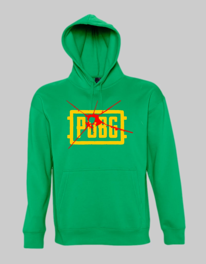 Pubg logo hoodie - BLACK