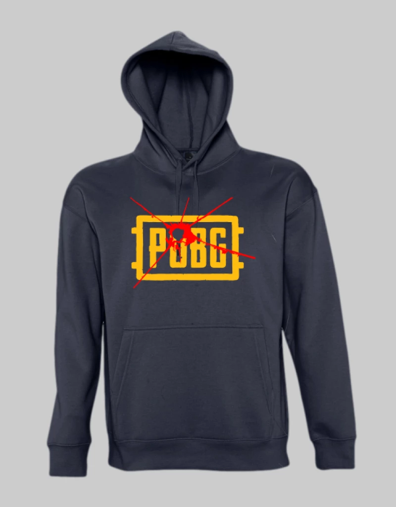 Pubg logo hoodie - BLACK