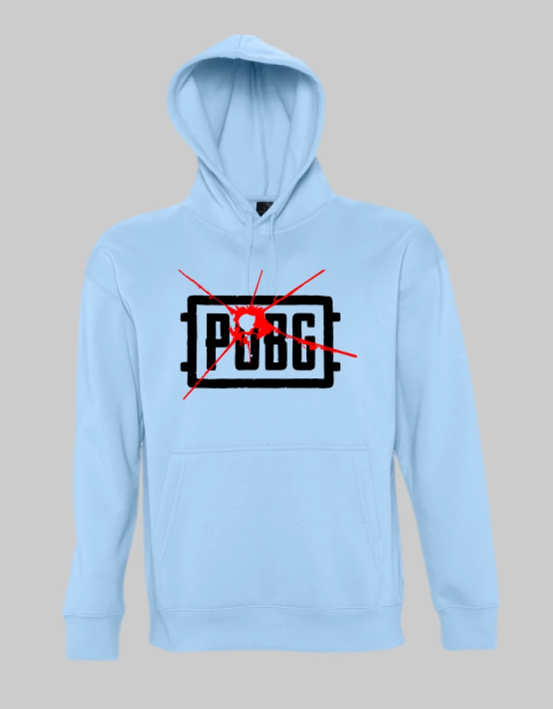 Pubg logo hoodie - BLACK