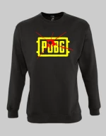PUBG logo sweatshirt - WHITE