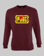 PUBG logo sweatshirt - WHITE