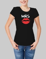 Mrs w T-shirt - BLACK