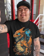 Zombie Charizard T-Shirt - BLACK