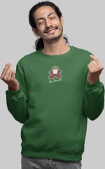 Da Vinci Meeple φούτερ - BOTTLE GREEN