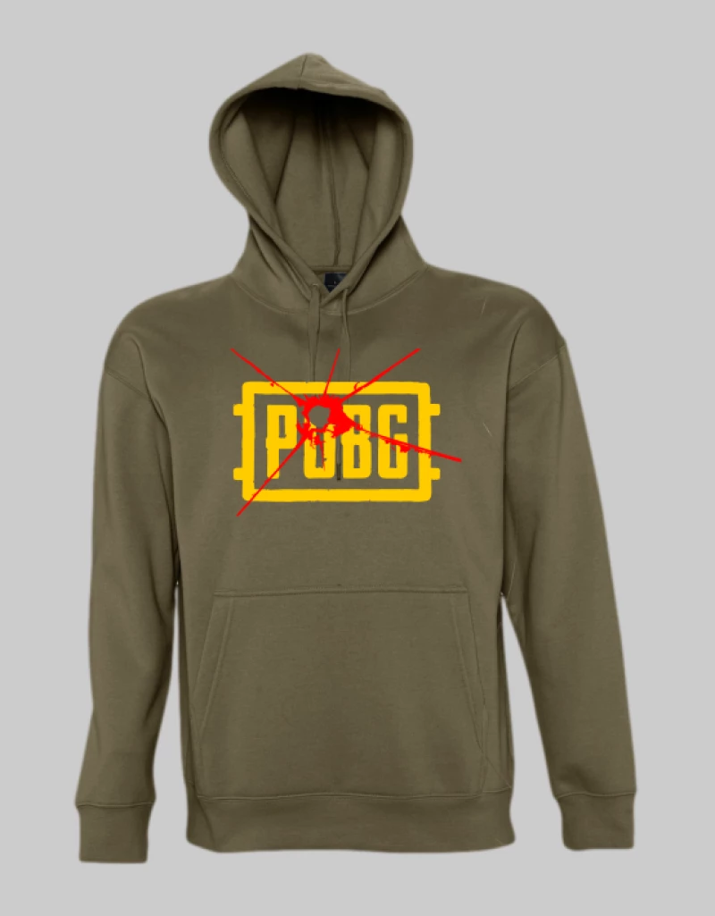 Pubg logo hoodie - SKY BLUE
