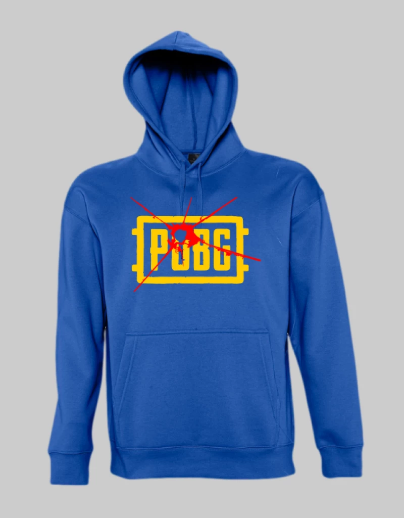 Pubg logo hoodie - SKY BLUE