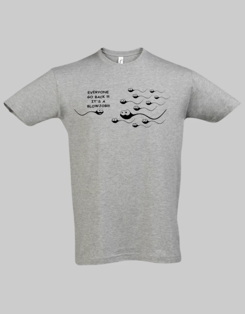 Sperm t-shirt - RED