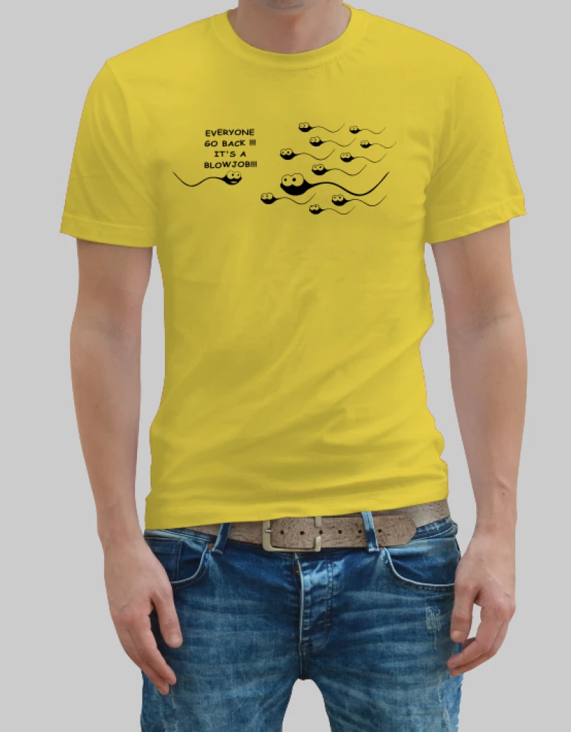 Sperm t-shirt - RED
