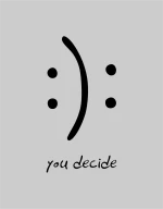 You Decide t-shirt - AQUA