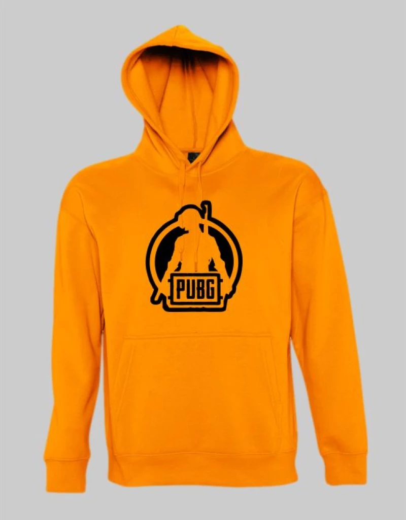Pubg game hoodie - ORANGE