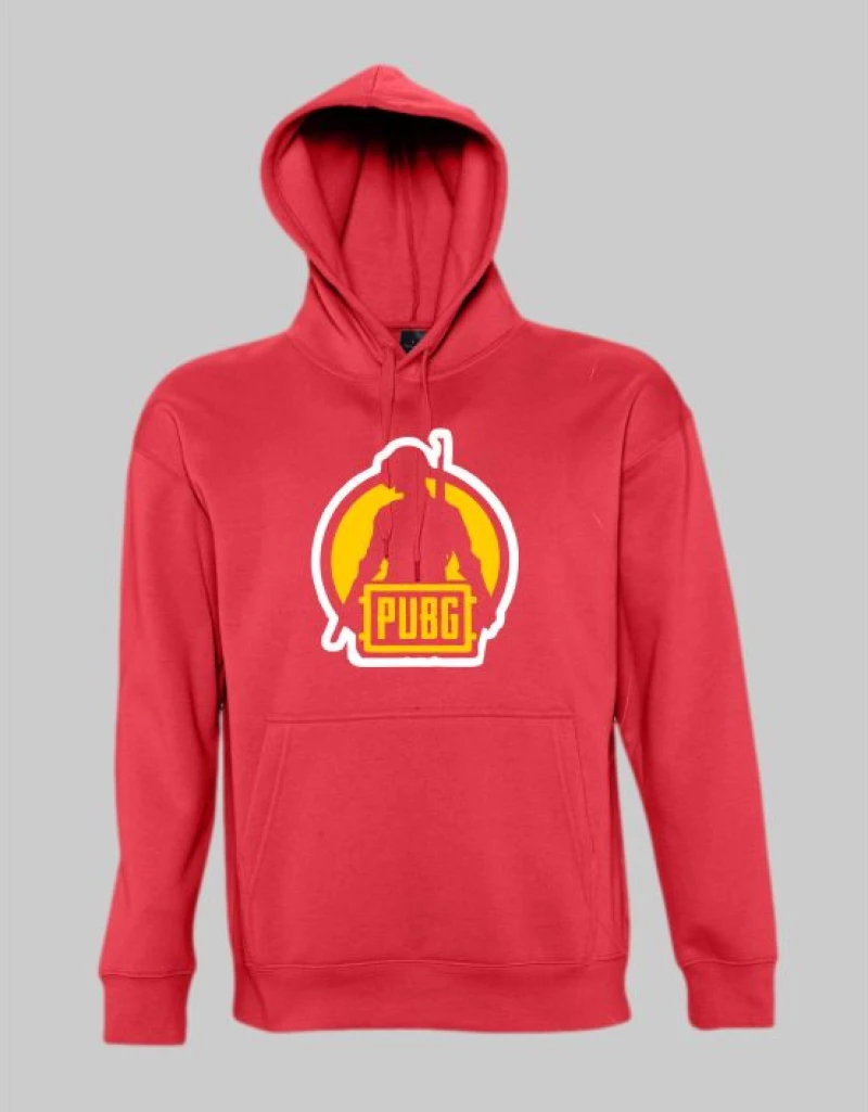 Pubg game hoodie - ORANGE