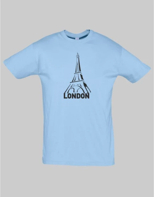 London t-shirt - SKY BLUE