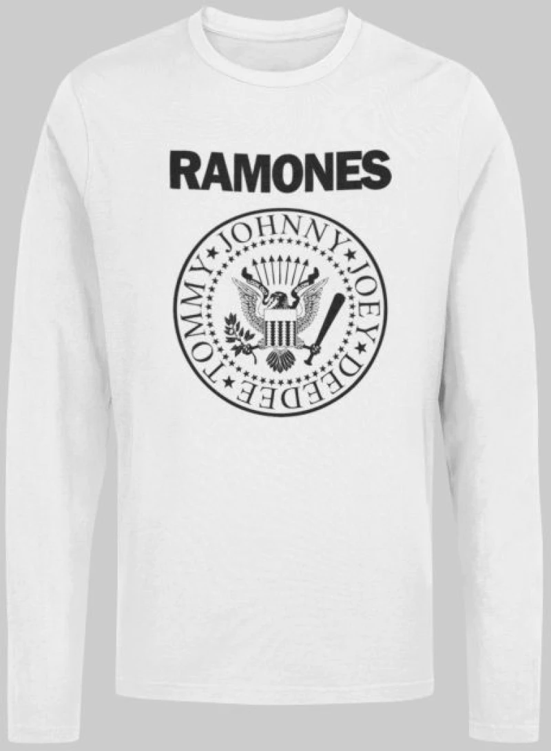 Ramones μακρυμάνικο t-shirt - WHITE