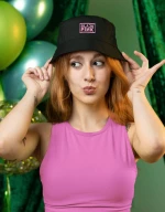 Black Pink Bucket καπέλο - Black