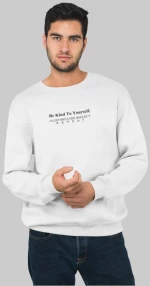 Be Kind To Yourself Φούτερ - BLACK